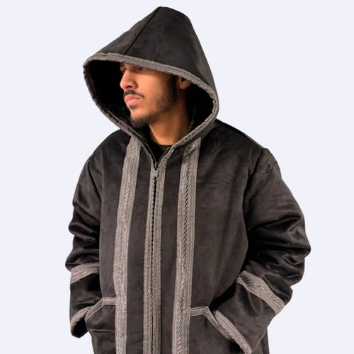 Black Silver Striped Farwa